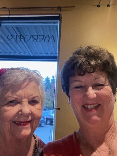 Karen Sullivan connecting with community members