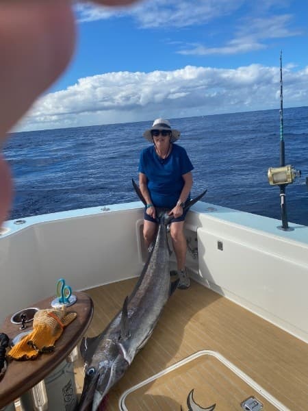 Karen Sullivan enjoying the outdoors